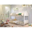 Ver imagem 4 de Beliche Montessoriana Infantil Montessoriana Casa Branco Neve
