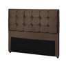 Cabeceira Casal King 195cm Sued Tabaco - 2