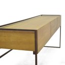 Ver imagem 7 de Aparador Lumber Base Metal - Castanho Oregon - Datelli Design