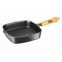 Ver imagem 1 de Frigideira Grill Quadrada Ferro Panela Mineira cm 23cm 1,5L