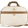 Bolsa de Maternidade Urso Puppi Talismã Ref:n.17 G Naylon Un Palha-marrom - 2