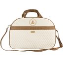 Ver imagem 1 de Bolsa de Maternidade Urso Puppi Talismã Ref:n.17 G Naylon Un Palha-marrom