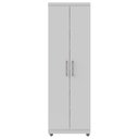 Ver imagem 7 de Kit 2 Armários Organizador Multiuso Sabrina 2 Portas e 6 Nichos Branco - Desk Design