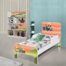 Quarto Infantil Estante Cama Trenzinho com Colchão - 1