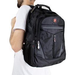 Mochila Masculina Grande Reforçada Boa Vista Swiss Move - 9