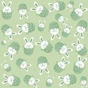 Ver imagem 1 de Papel de Parede Kids Coelinhos Páscoa