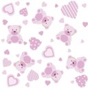 Ver imagem 1 de Papel de Parede Kids Ursinho Menina