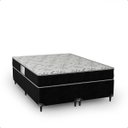 Ver imagem 1 de Cama Box Casal Bipartido + Colchão D33 One Face - 56x138x188cm - e-Shop Casa - Suede