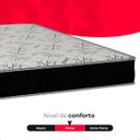 Ver imagem 4 de Cama Box Casal Bipartido + Colchão D33 One Face - 56x138x188cm - e-Shop Casa - Suede