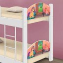 Ver imagem 4 de Beliche Mini Cama Unicórnios Mágicos com 2 Colchões