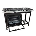 Ver imagem 2 de Fogão 3 Bocas Cefaz com Forno Linha Gold Baixa Pressão CFZG-122