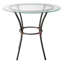 Ver imagem 1 de Mesa para Área Externa Redonda Happy Hour de Aço e Fibra Sintética e Vidro 80 Cm Acesse