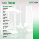 Ver imagem 3 de Mesa para Área Externa Redonda Happy Hour de Aço e Fibra Sintética e Vidro 80 Cm Acesse