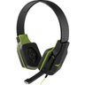 Fone de Ouvido Headset Gamer Multilaser Ph146 Preto com Verde - 1