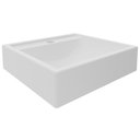 Ver imagem 5 de Cuba De Apoio P/Banheiro Em Marmore Sintetico Branca Branca