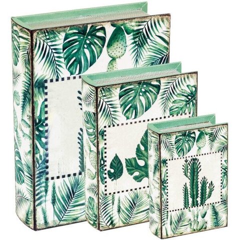 Kit Livro Caixa 3 Peças Mart Collection Mart Collection