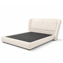 Ver mais imagens de Cama Japonesa com Cabeceira Blind Seo Casal Bouclé Off White - Sallar Home