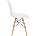 Ver imagem 4 de Kit 10 Cadeiras Charles Eames Eiffel Wood Design Branco