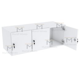 ARMÁRIO ECANINHO 3 PORTAS C CHAVE M353.B (HORIZONTAL) MUNDI MOVEIS - 7
