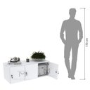 Ver imagem 2 de ARMÁRIO ECANINHO 3 PORTAS C CHAVE M353.B (HORIZONTAL) MUNDI MOVEIS