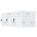 Ver imagem 4 de ARMÁRIO ECANINHO 3 PORTAS C CHAVE M353.B (HORIZONTAL) MUNDI MOVEIS