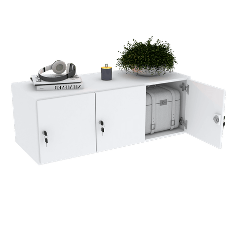 ARMÁRIO ECANINHO 3 PORTAS C CHAVE M353.B (HORIZONTAL) MUNDI MOVEIS