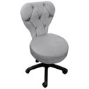 Ver imagem 2 de Cadeira Mocho Soft Escritório Estética Veludo - Sofa Store:veludo Cinza Claro