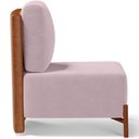 Ver imagem 3 de Kit 02 Poltronas Decorativas Sala de Estar Living Hungria L02 Couríssimo Camel Suede Rosê