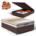 Ver imagem 3 de Cama Box Baú com Colchão de Molas Ensacadas Double Face Pillow Euro Alfa Probel Casal 138 cm