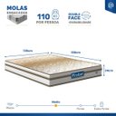 Ver imagem 4 de Cama Box Baú com Colchão de Molas Ensacadas Double Face Pillow Euro Alfa Probel Casal 138cm
