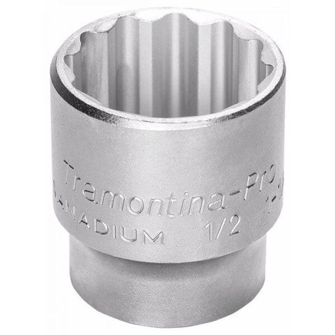 Soquete Estriado 1.1/4" Encaixe 1/2" Tramontina PRO