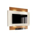 Ver imagem 2 de Painel 140cm com LED - Off White/Freijó