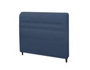 Ver imagem 1 de Cabeceira Dama New Plus Casal 1400mm Veludo Azul - Simbal