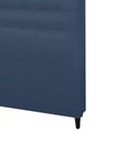 Ver imagem 2 de Cabeceira Dama New Plus Casal 1400mm Veludo Azul - Simbal