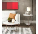 Ver imagem 2 de Conjunto Mesa Decoração Para Sala Centro E Lateral Liz Branco