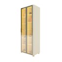 Ver mais imagens de Sapateira 2 Portas Reflecta Led 100% Mdf Off White - Gelius