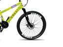 Ver imagem 2 de Bicicleta Colli Mônaco Aro 26 Disco 21 V Rapid Fire Cor Vermelho Tamanho do Quadro 13,5 Amarelo