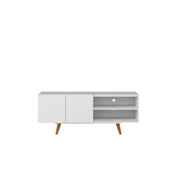 Rack Aldan para Tv "55 2 Portas - Colibri - Branco Fosco - 13