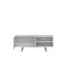 Rack Aldan para Tv "55 2 Portas - Colibri - Branco Fosco - 14