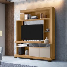 Estante Home Theater Copacabana para TVs até 50 Polegadas Línea Brasil - 4