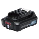 Ver imagem 2 de Combo Furadeira Parafusadeira + Parafusadeira de Impacto À Bateria 12v com Maleta Clx228sax Makita