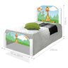 Cama Juvenil Safari Girafa com Colchão - 3