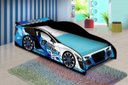 Ver imagem 3 de Cama Infantil Carro Drift Azul