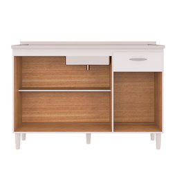 Balcão Poquema para Cuba 3 Portas 1 Gaveta - 3