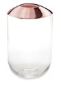 Ver imagem 1 de Vaso Rose Gold em Vidro 9374 Mart