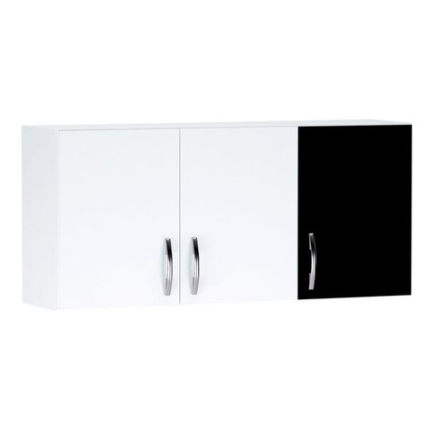 Armário Aéreo 120 cm 3 Portas - AJL Móveis AJL MÓVEIS