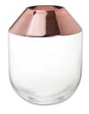 Ver imagem 1 de Vaso Rose Gold em Vidro 9376 Mart