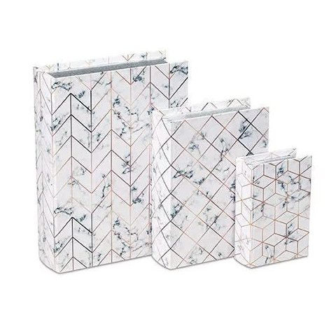 Kit Livro Caixa 3pc 10201 Mart