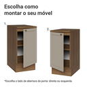 Ver mais imagens de Balcão de Cozinha 40 cm 1 Porta Rustic/Crema Vik Madesa
