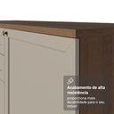 Ver imagem 2 de Balcão de Cozinha 40 cm 1 Porta Rustic/Crema Vik Madesa